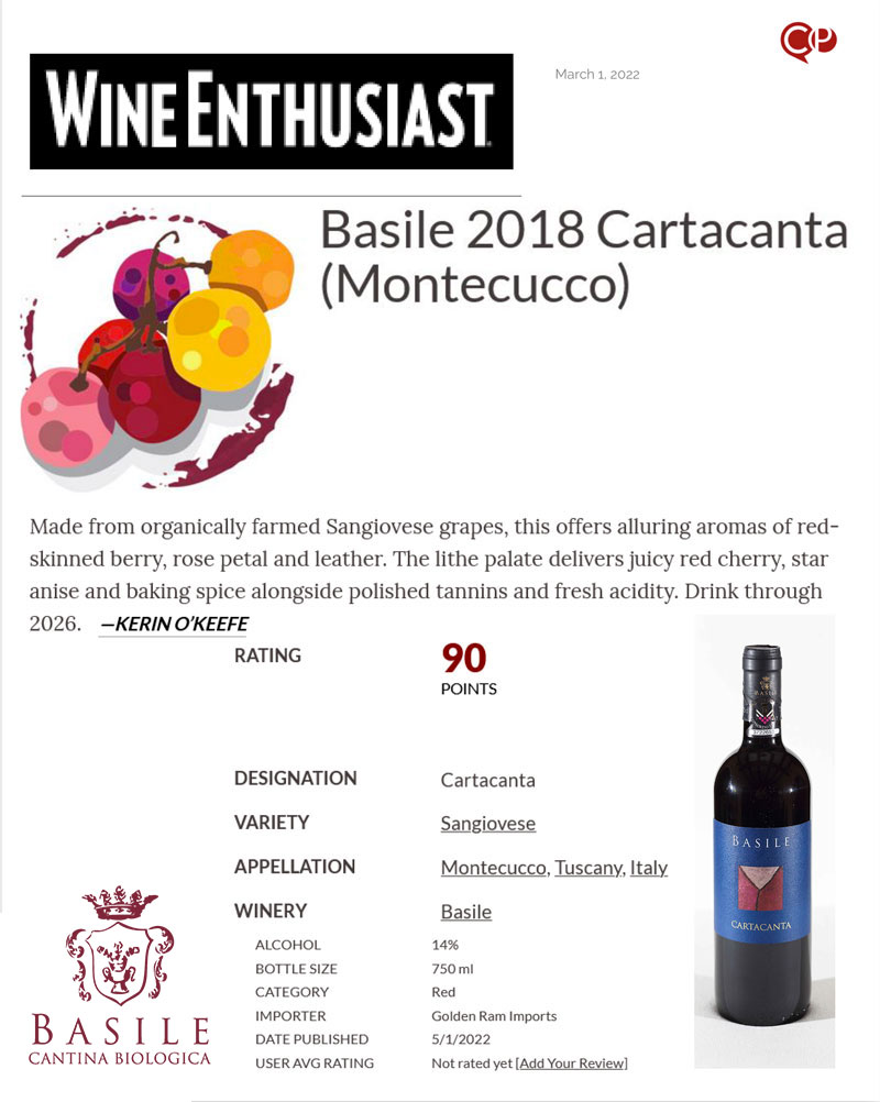 Wine Enthusiast – Cartacanta